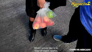 KALAN-on nga MERKADO nga - Bulan Castle - Sexy sa Colombian nga Hampak Ug Fucks nga Lisud nga Uban sa Alex Moreno