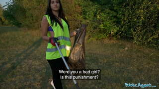 Public Agent Jennifer Mendez fucked waho i te tikaokao nui